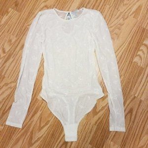 Free People Make Out Mesh Body Suit - S